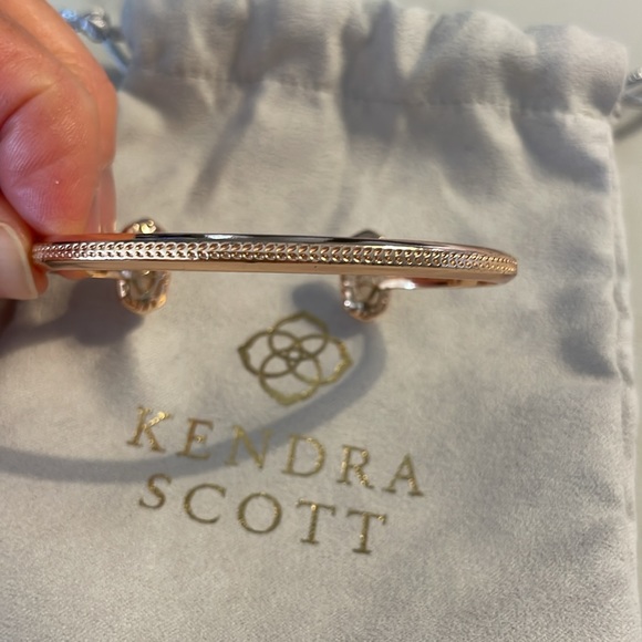 Kendra Scott Elton Iridescent Drusy and Rose Gold Bracelet - Picture 5 of 5